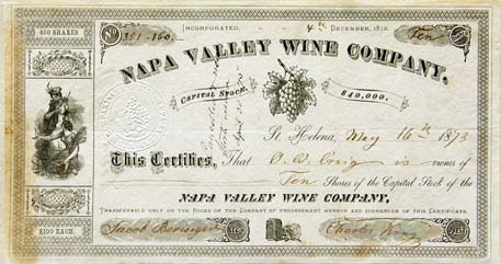 «Napa Valley Wine Co. 1873»